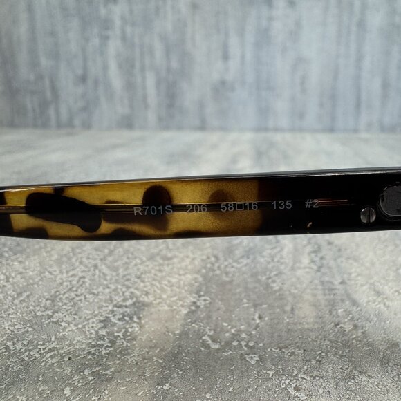 Calvin Klein Sunglasses R710S 206 Tortoise 58 [] 16 135 Light Scratches Frames - Picture 6 of 13